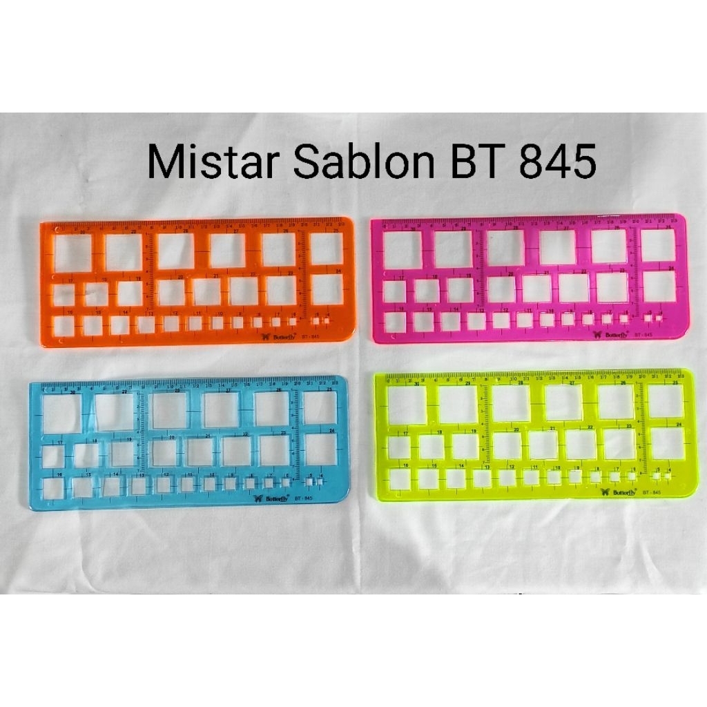 

Butterfly Mistar Sablon BT 845(Perpcs)