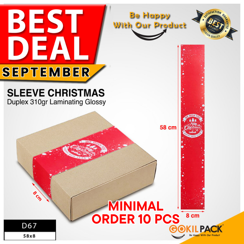 

Sleeve Special Merry Christmas - PaperBelt Natal Dekorasi Natal - D67