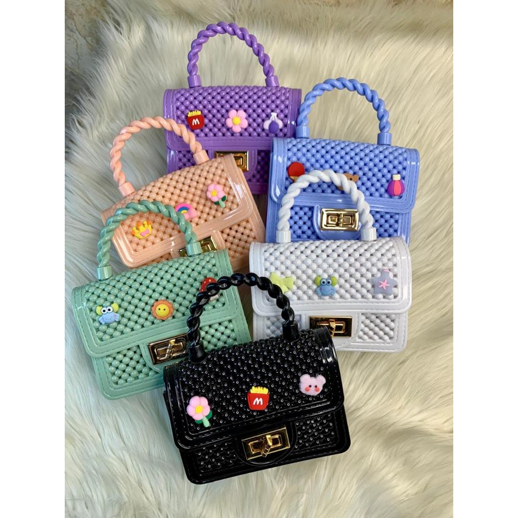 Tas Jelly Anak - Tas Selempang Jelly Sedang - Tas Anak & Dewasa - Tas Jelly 440 - Tas Jelly Sticker