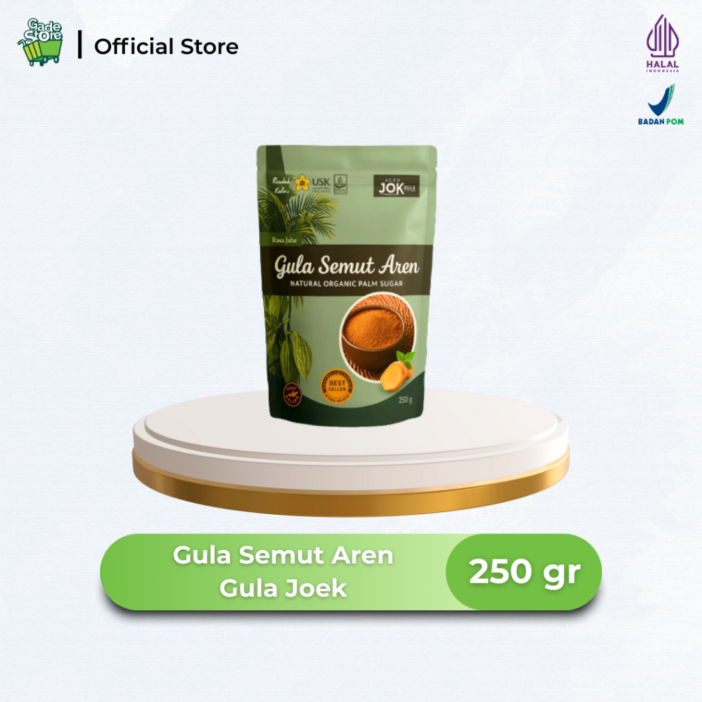 

Gula Semut Aren Jahe 250 gr - Gula Joek
