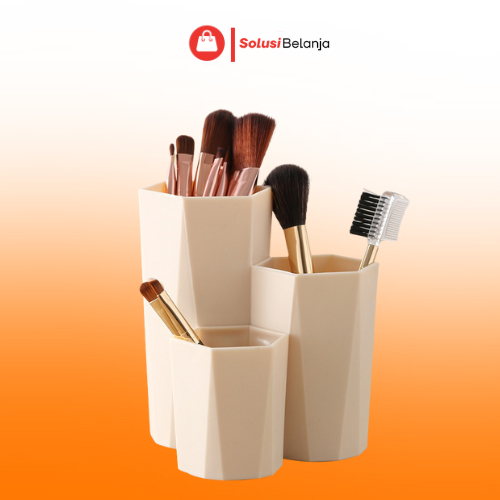

HL0246 Pen Holder Rak Kosmetik Tempat Makeup Alat Tulis Perhiasan Mini Box Organizer Serbaguna Murah Import