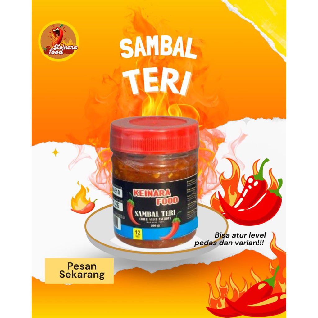 

SAMBAL TERI -Khas bu Ayu