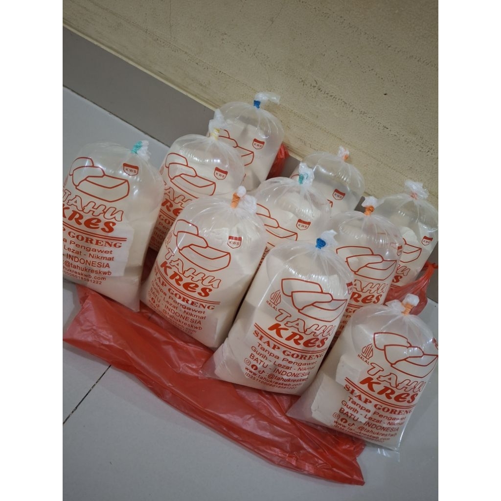 

Tahu Kres | Siap Goreng Sudah Berbumbu | By KWB