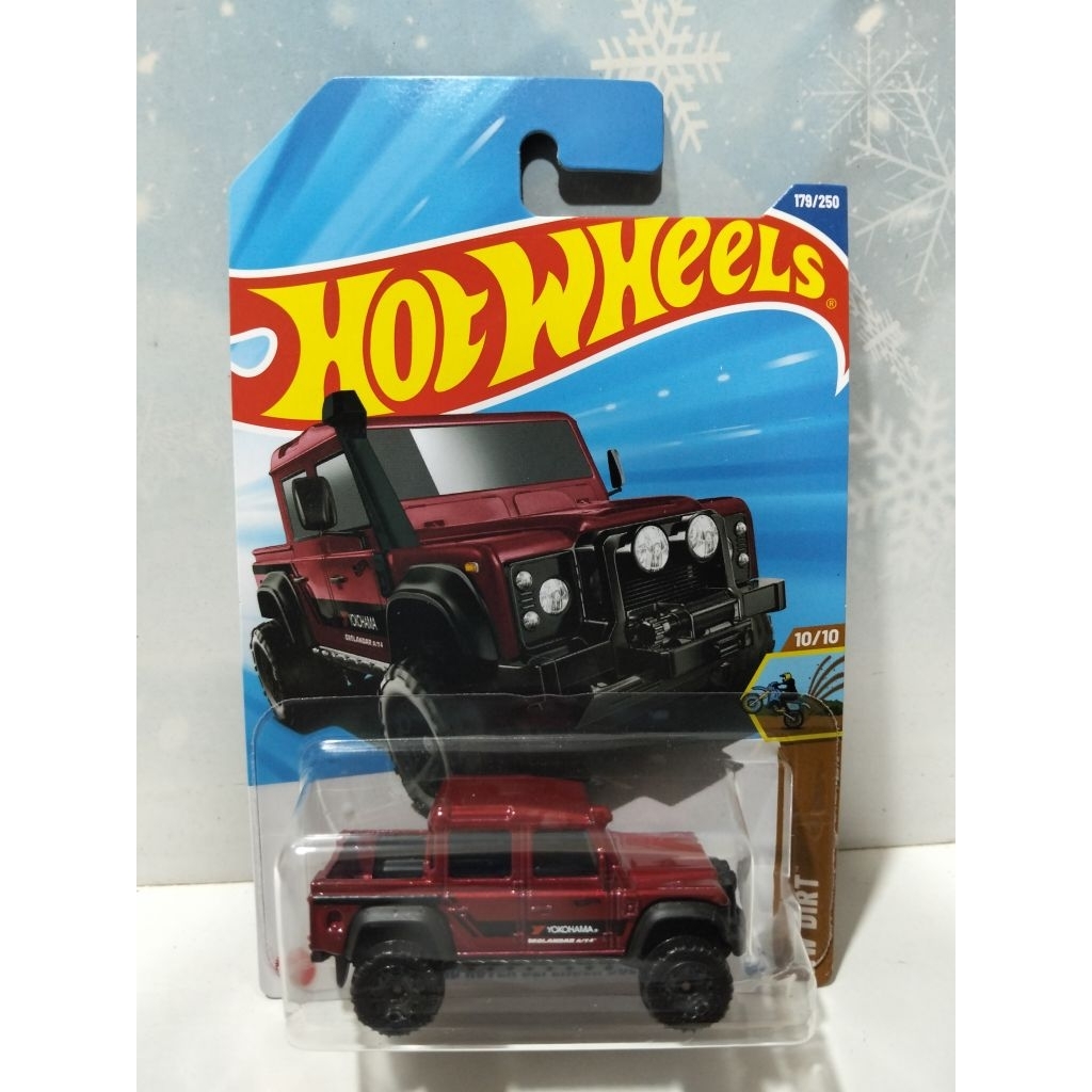 Hot Wheels Real Car 15 Land Rover Defender Double Cub