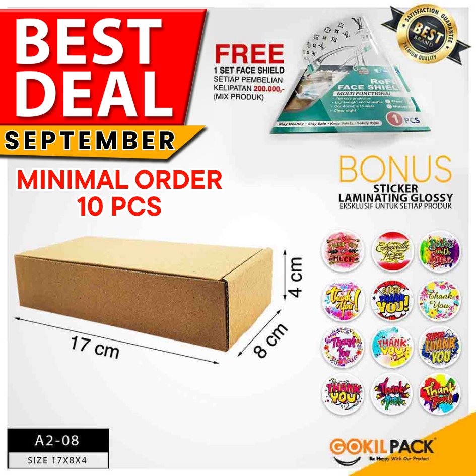 

Kotak Kado | Dus Kado | Kotak Aksesoris | Kraft | Murah 17x8x4 I A2-08