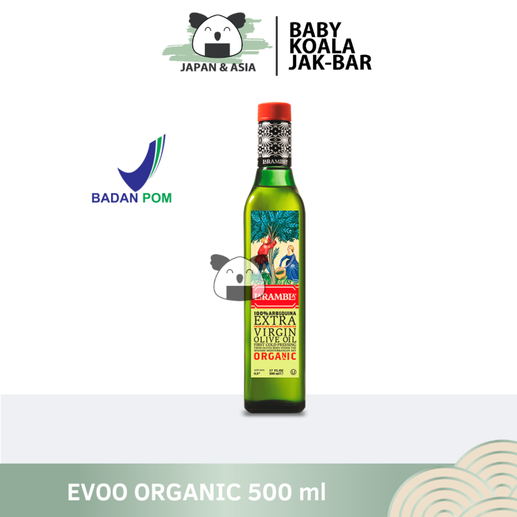

LA RAMBLA ORGANIC Extra Virgin Olive Oil Minyak Zaitun 500 ml Halal │ EVOO Import Spanyol-BKJ