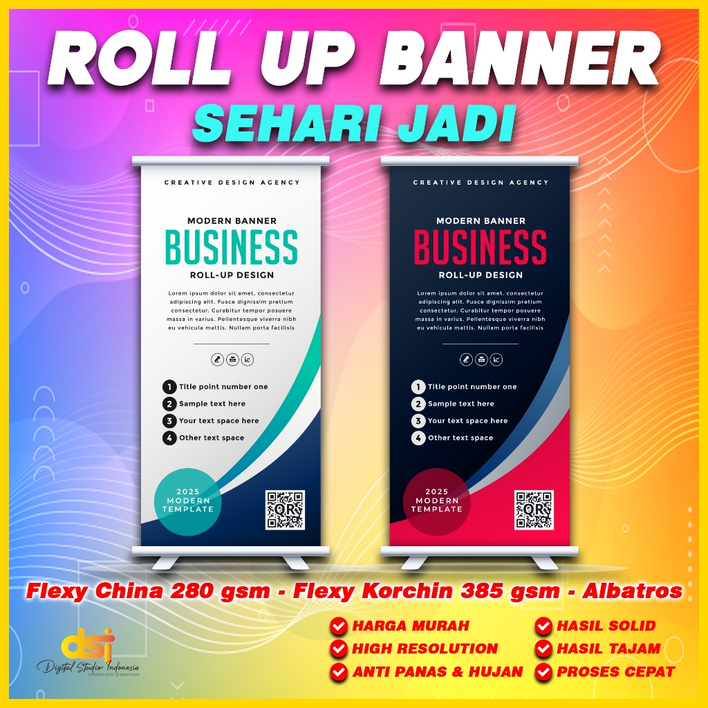 ROLL UP BANNER 60X160 ROLL UP BANNER 80X200 ROLL UP BANNER 85X200
