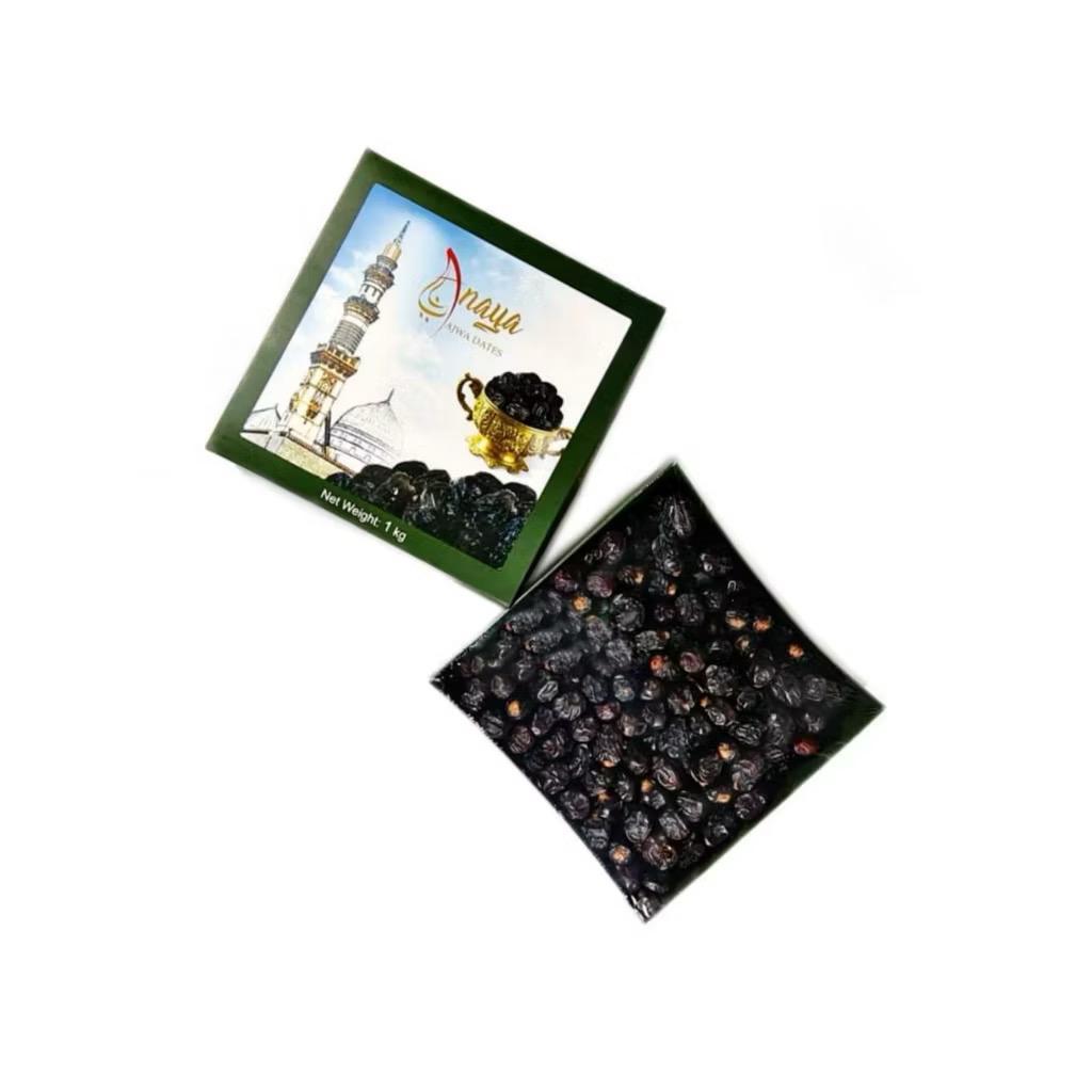 

KURMA NABI AJWA 1KG, PREMIUM DATES ASLI MADINAH
