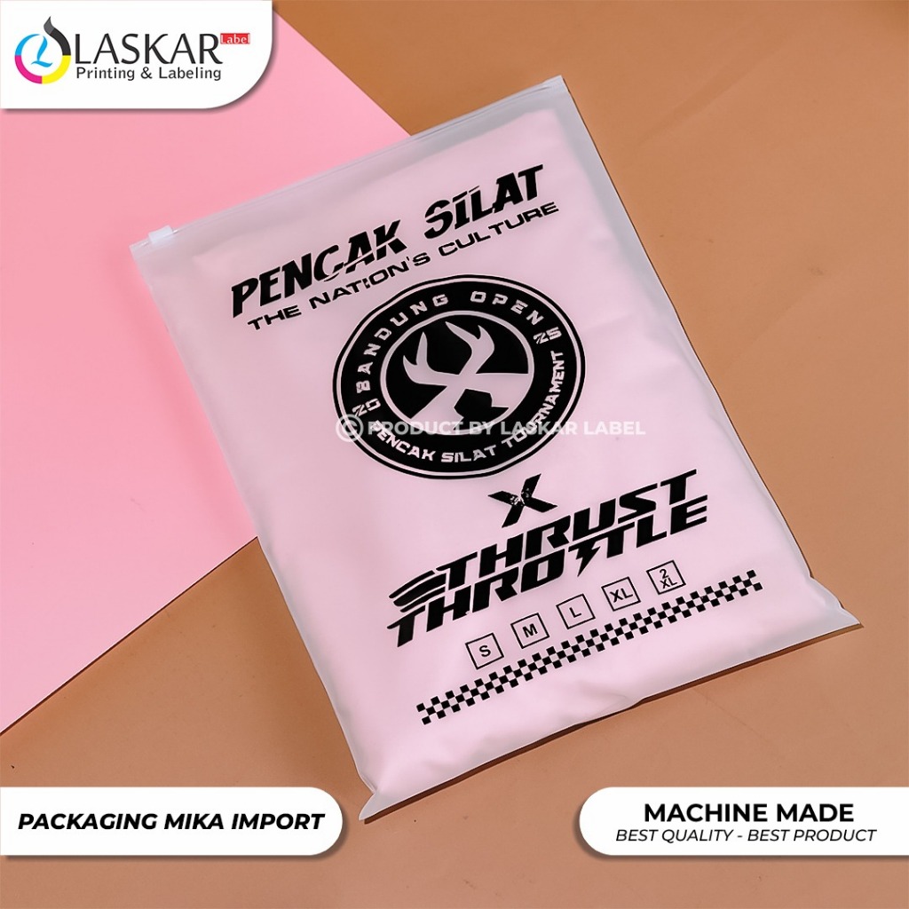 

(Minimal order 50) Pcs Zipper Lock Plastik Zipperbag Custm Desain Storagebag Organizer Plastik Packing Ziplock Murah