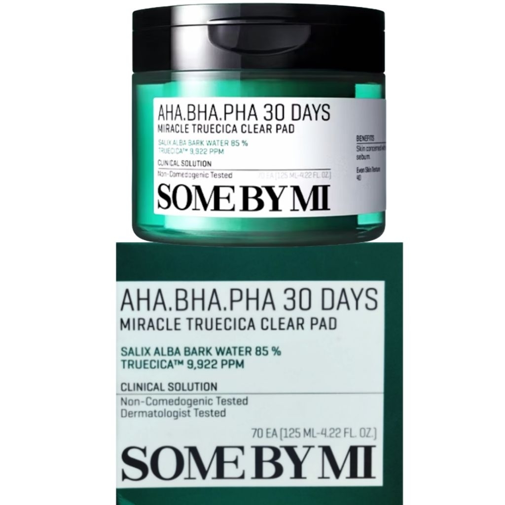 Some By Mi AHA, BHA, PHA 30 Days Miracle Truecica Clear Pad