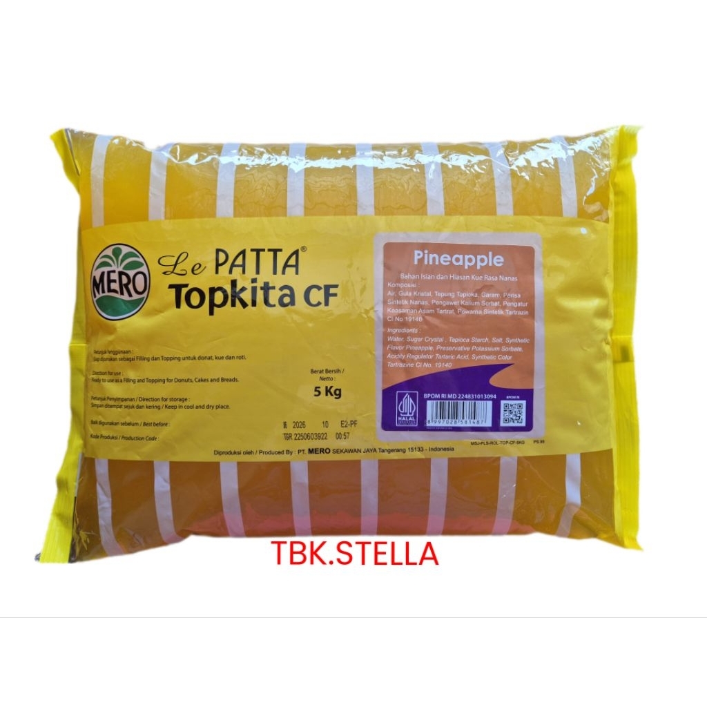 

SELAI NENAS NANAS MERO LE PATTA CF 5 KG