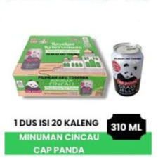 

Cincau Cap Panda kaleng 1 dus isi 20 kaleng