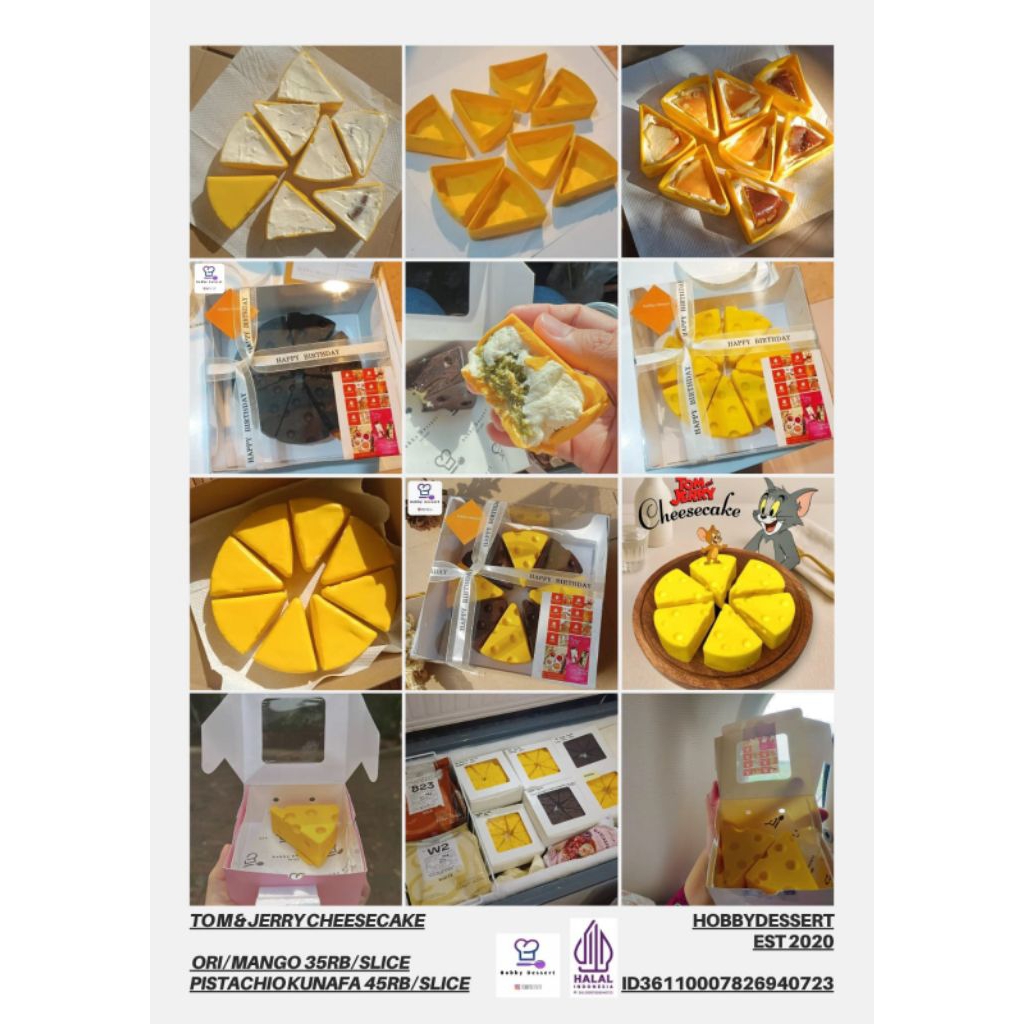 

(READY SIAP KIRIM TOM and JERRY MANGO WHIPCREAM HALAL)