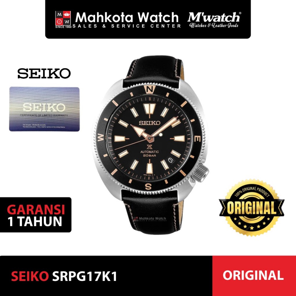 JAM TANGAN PRIA SEIKO SRPG17K1 ORIGINAL