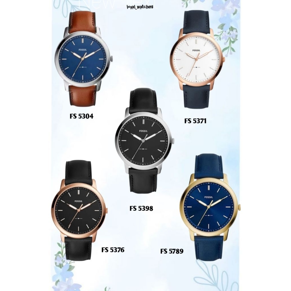 JAM TANGAN PRIA LEATHER FS5304, FS5371, FS5376, FS5789