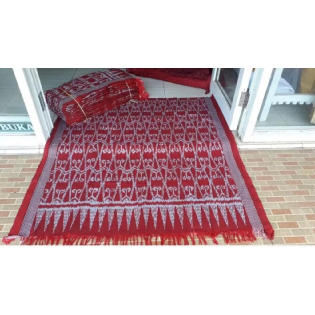 ready kain tenun ikat tradisional tenun blanket tenun ikat asli ATBM