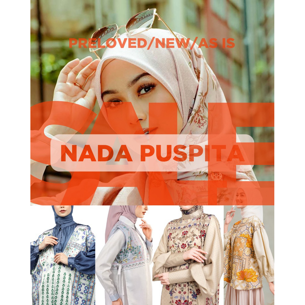 Preloved/New/New WHS Napus Scarf Nada Puspita