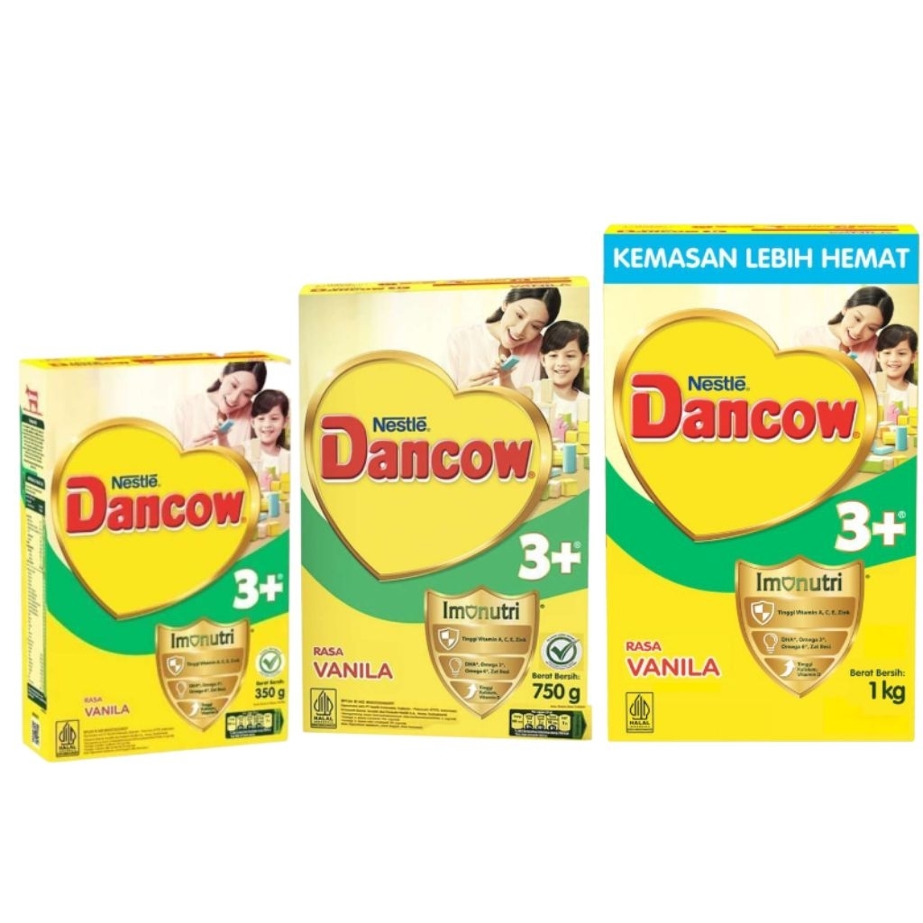 

Dancow 3+ vanilla 350gr ,750gr, 1kg