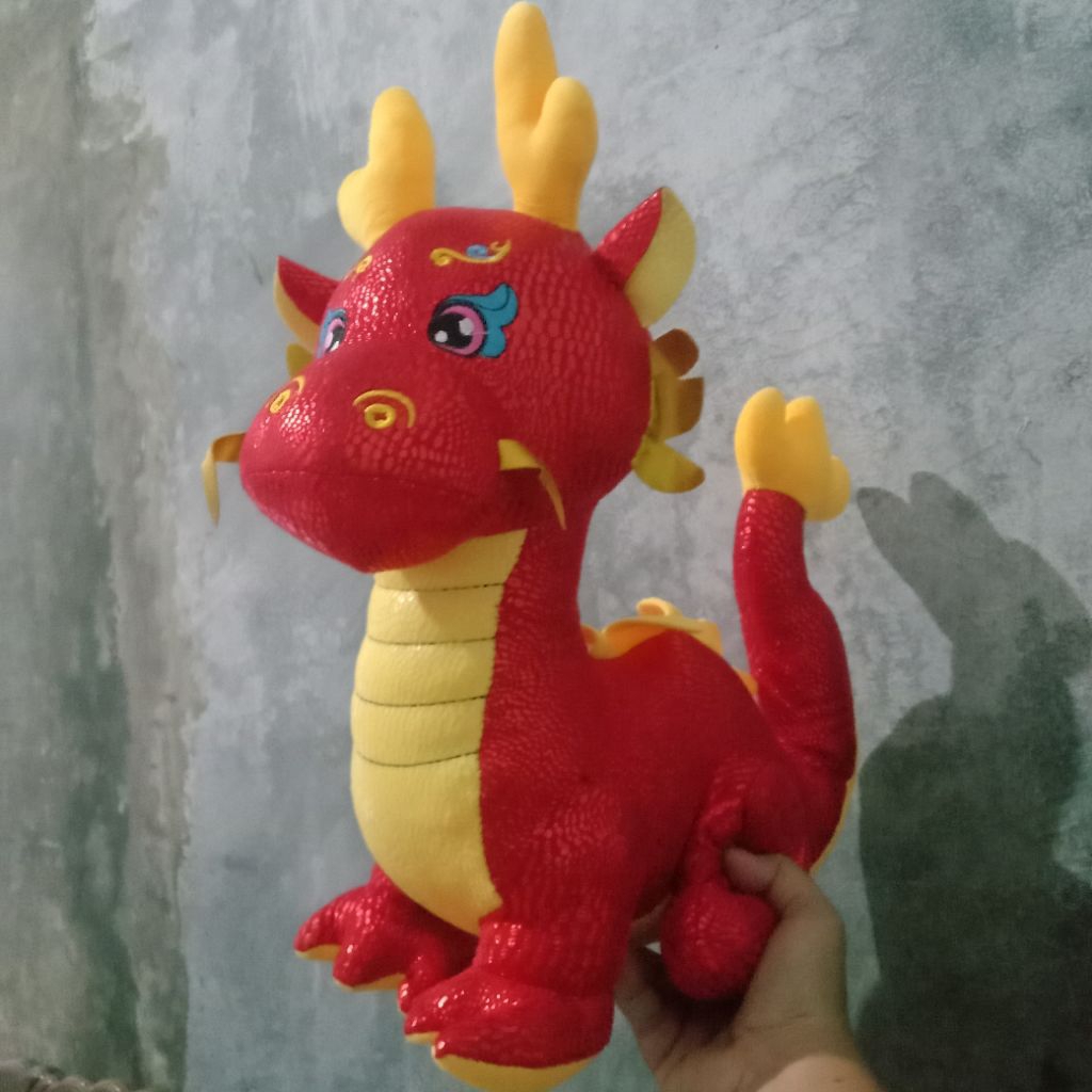 Boneka NAGA MERAH JUMBO/Boneka Sio NAGA