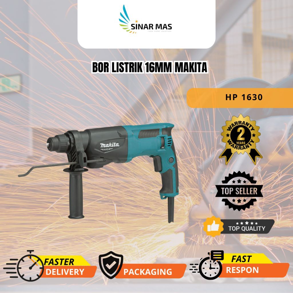 BOR LISTRIK 16MM MAKITA HP 1630