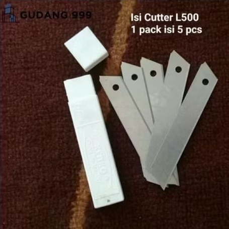 

Isi Cutter Kenko L 500 / Refill Spare Blade L 150 / PISAU CUTTER