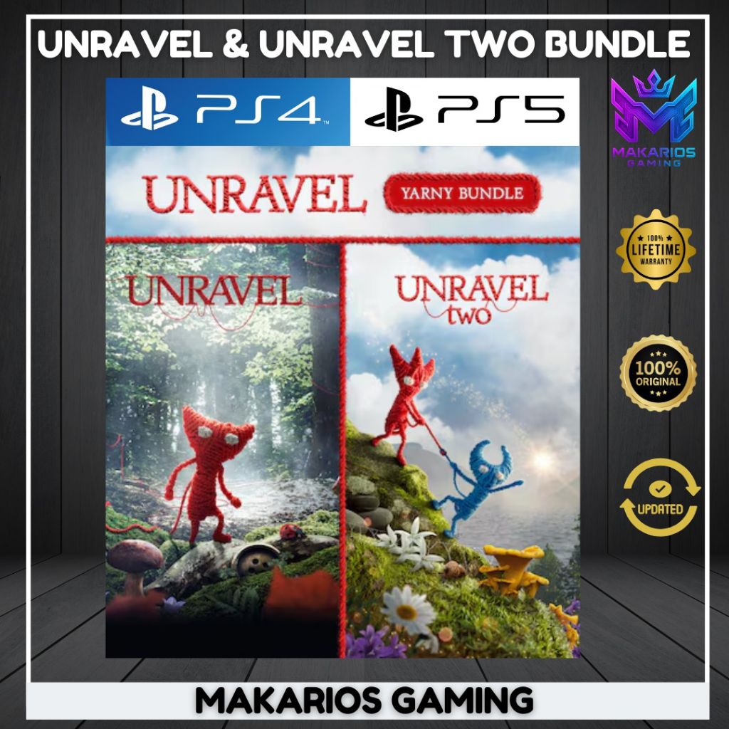 Unravel & Unravel Two Bundle PS5 / PS4