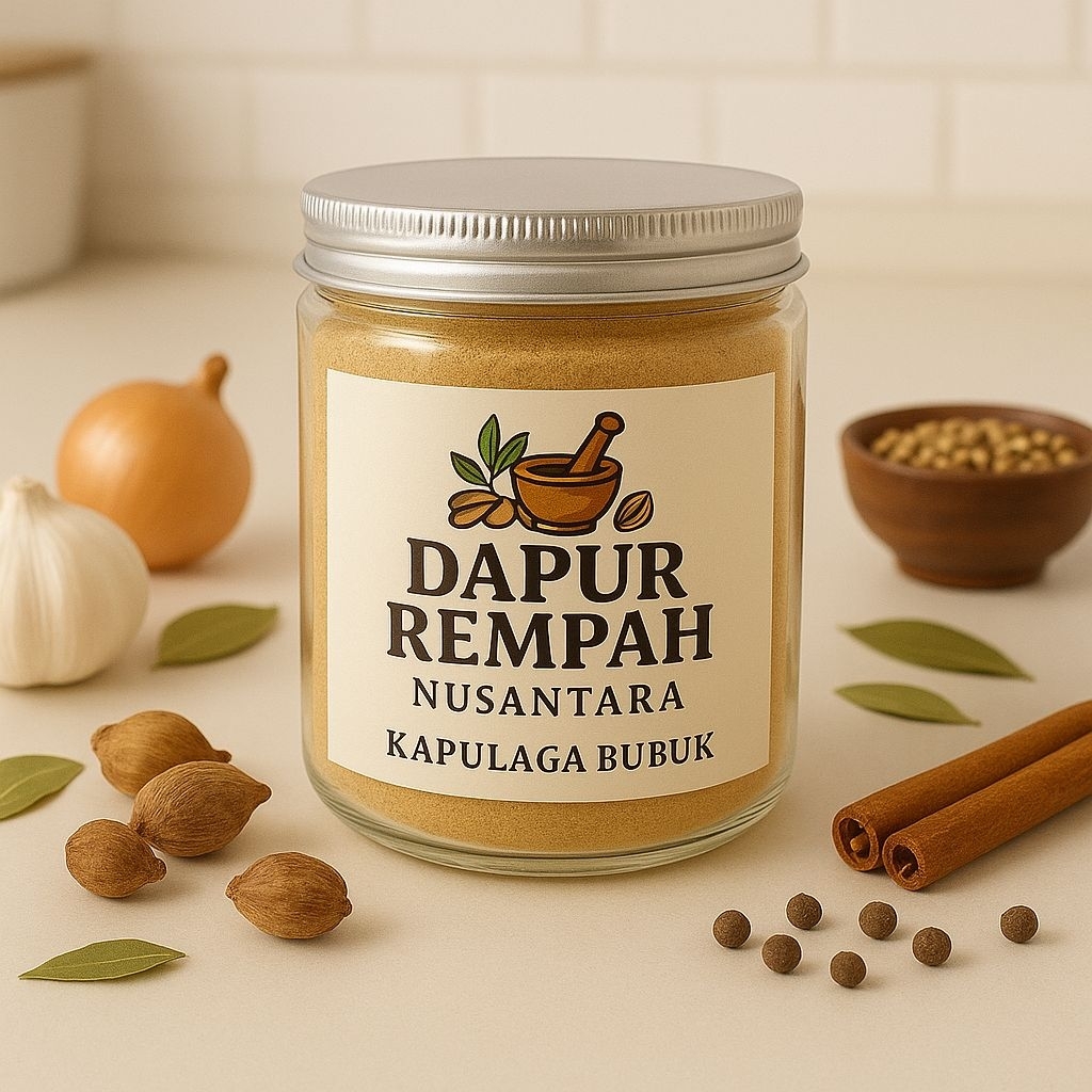 

Kapulaga Bubuk 250gr | Bumbu Dapur Rempah Asli | Kapulaga Halus Premium untuk Masakan & Minuman – Dapur Rempah Nusantara