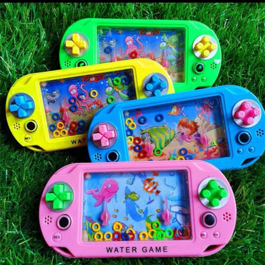 Mainan Jadul Gameboy Air Gembot AirWater GameAir Ring Nostalgia Mainan Anak Laki Laki dan Perempuan