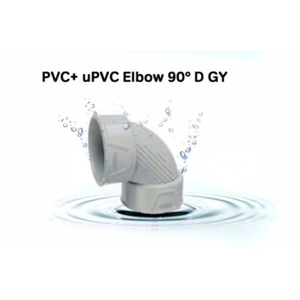 KNEE / ELBOW WAVIN D 4 INCH