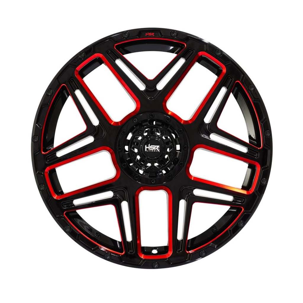 Velg Mobil Honda Mobilio, Jazz, Livina, Ring 17 Black red