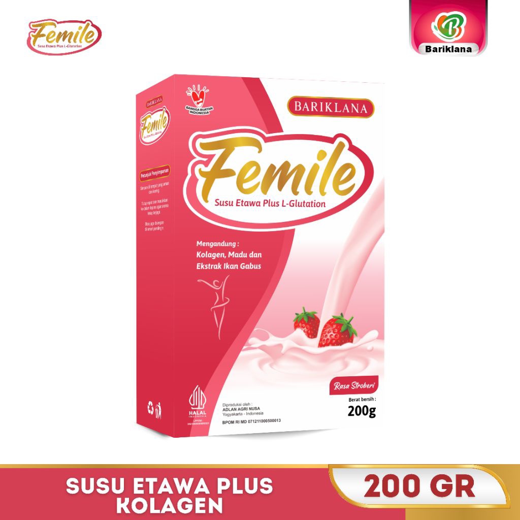 

SUSU ETAWA PLUS L-GLUTATHIONE DAN COLLAGEN UNTUK MENCERAHKAN KULIT