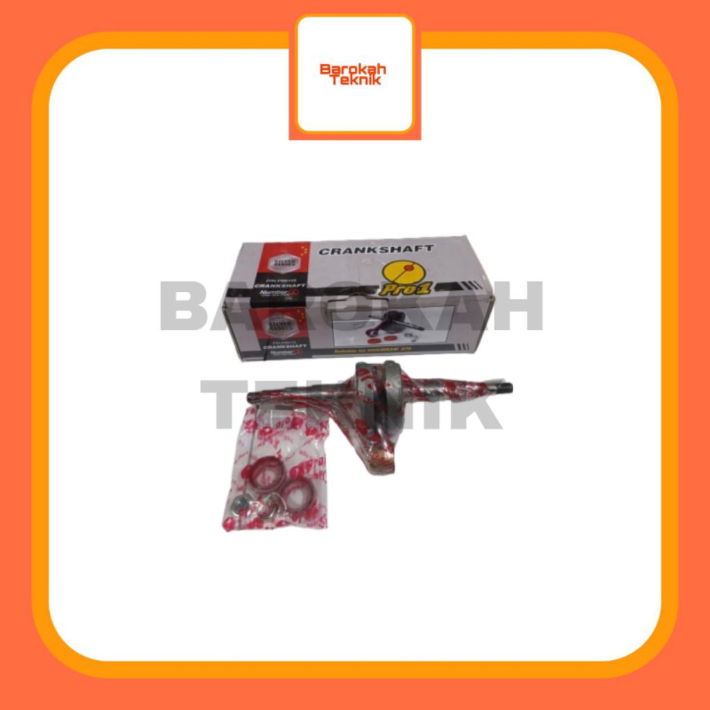 Crank Shaft Assy Mesin Chainsaw 070 / Askrek Senso 070 / Askrek Mesin Chainsaw 070