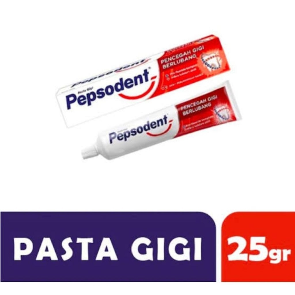 Pepsodent Pasta Gigi 25gr Pepsodent Mini