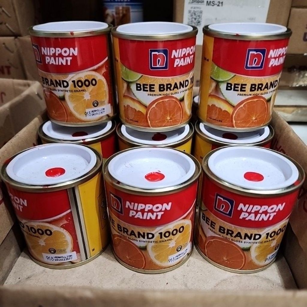 

Cat Minyak Bee Brand 1000 / 100ml