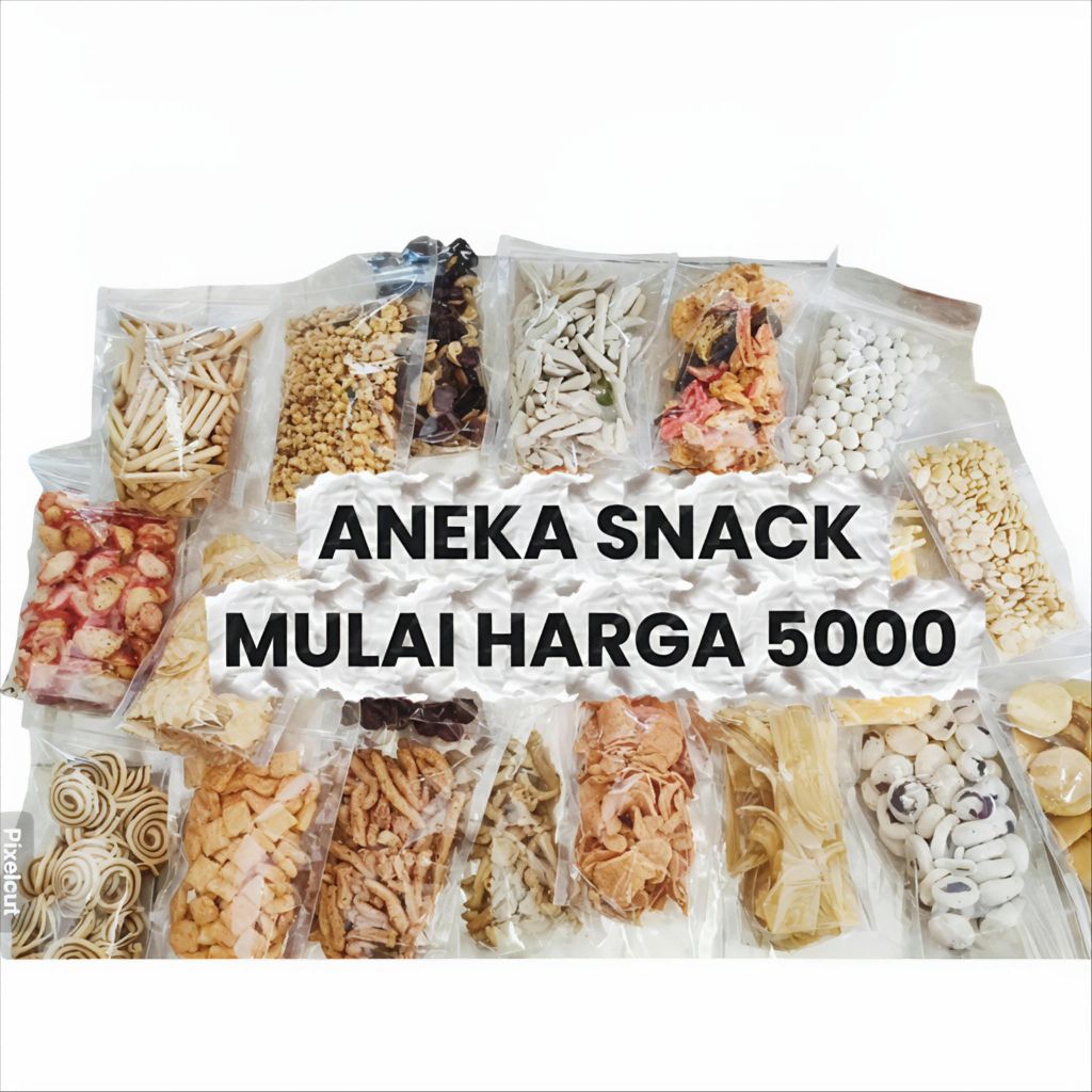 

Aneka Snack Mulai 5000an Berkualitas Nikmat