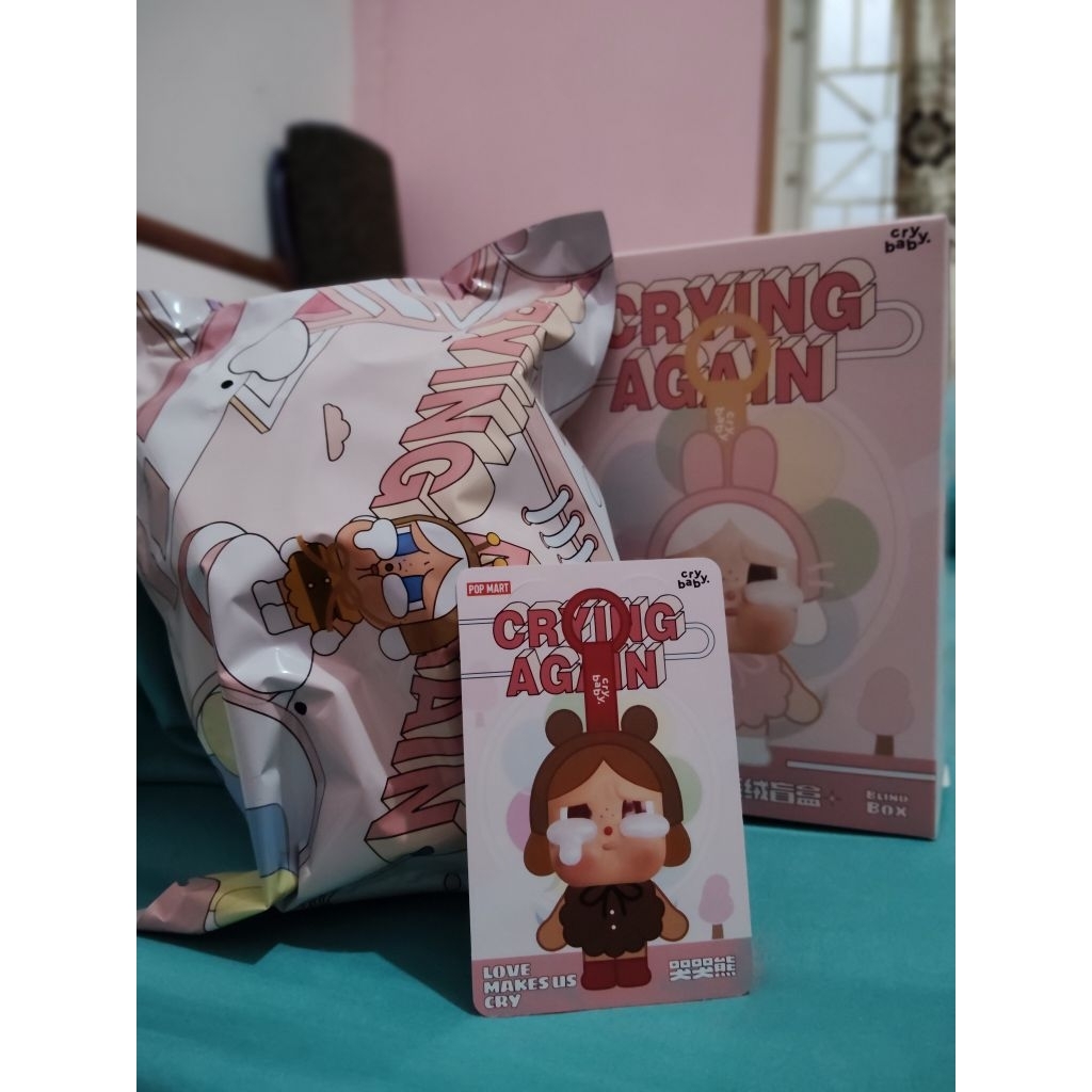 {READY SELECTED} CRYING AGAIN ORI POP MART/CBB ALICE/CBB BEAR/CBB FROG/Tas