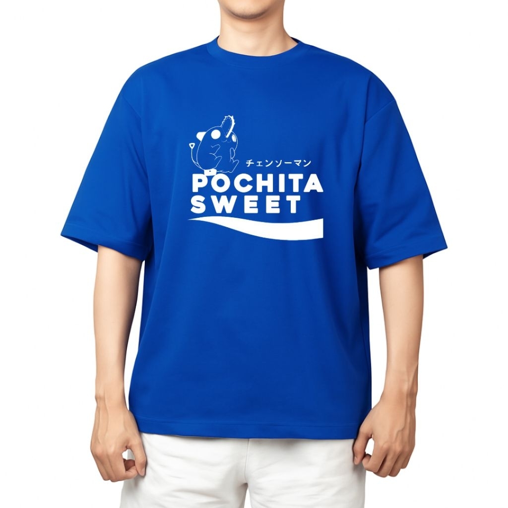 Arise t-shirt / kaos anime chainsaw man pochita sweet