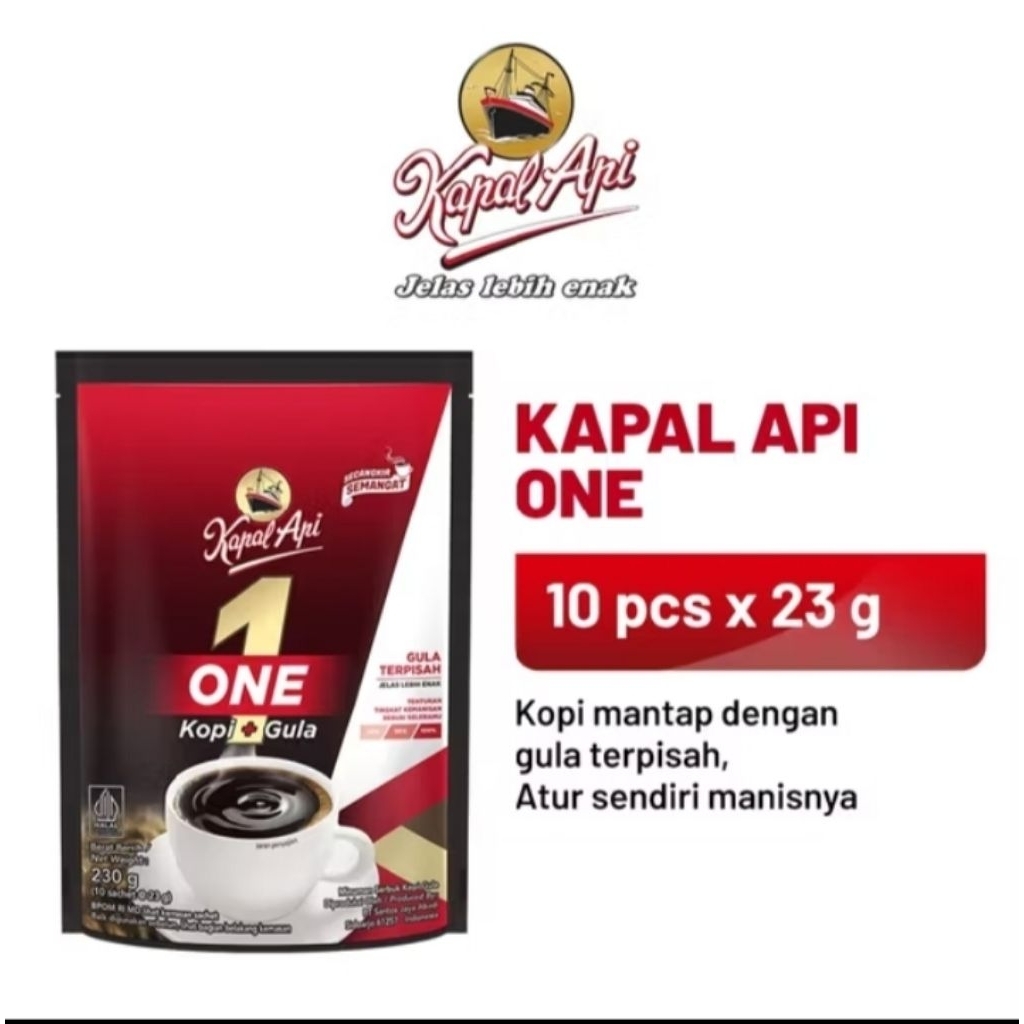 

KAPAL API ONE 1 Bag (10 x 23gr)