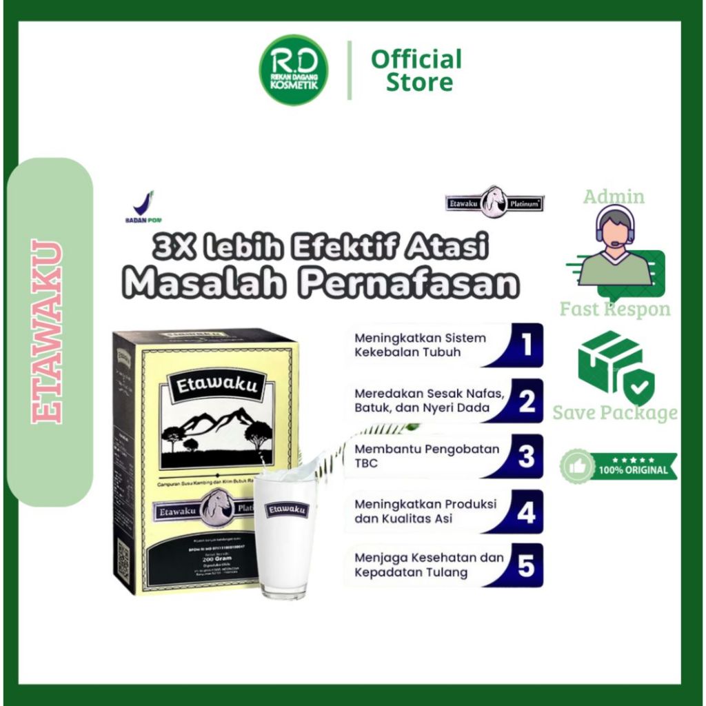 

❤REKAN DAGANG❤ SUSU KAMBING ETAWAKU