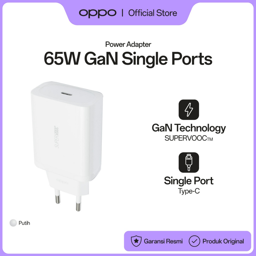 Power Adapter 65W GaN SUPERVOOC