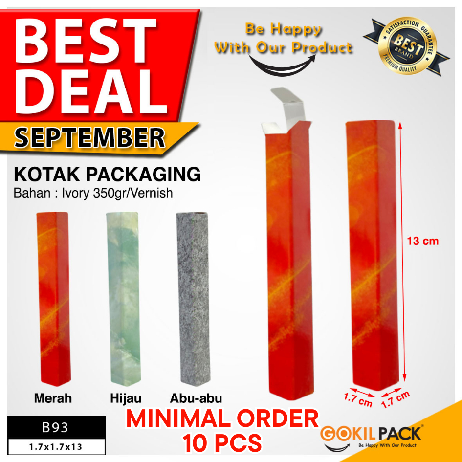 

Kotak Packaging - Kotak Kemasan Kecil - Packaging Souvenir - B93