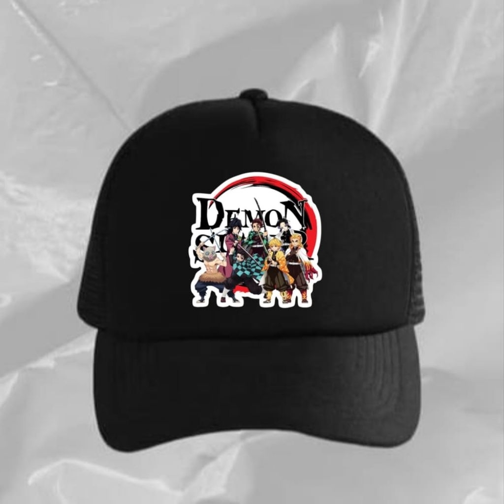 TOPI ANIME DEMON SLAYER HAD demon slayer topi nezuko tanjiro, inosuke