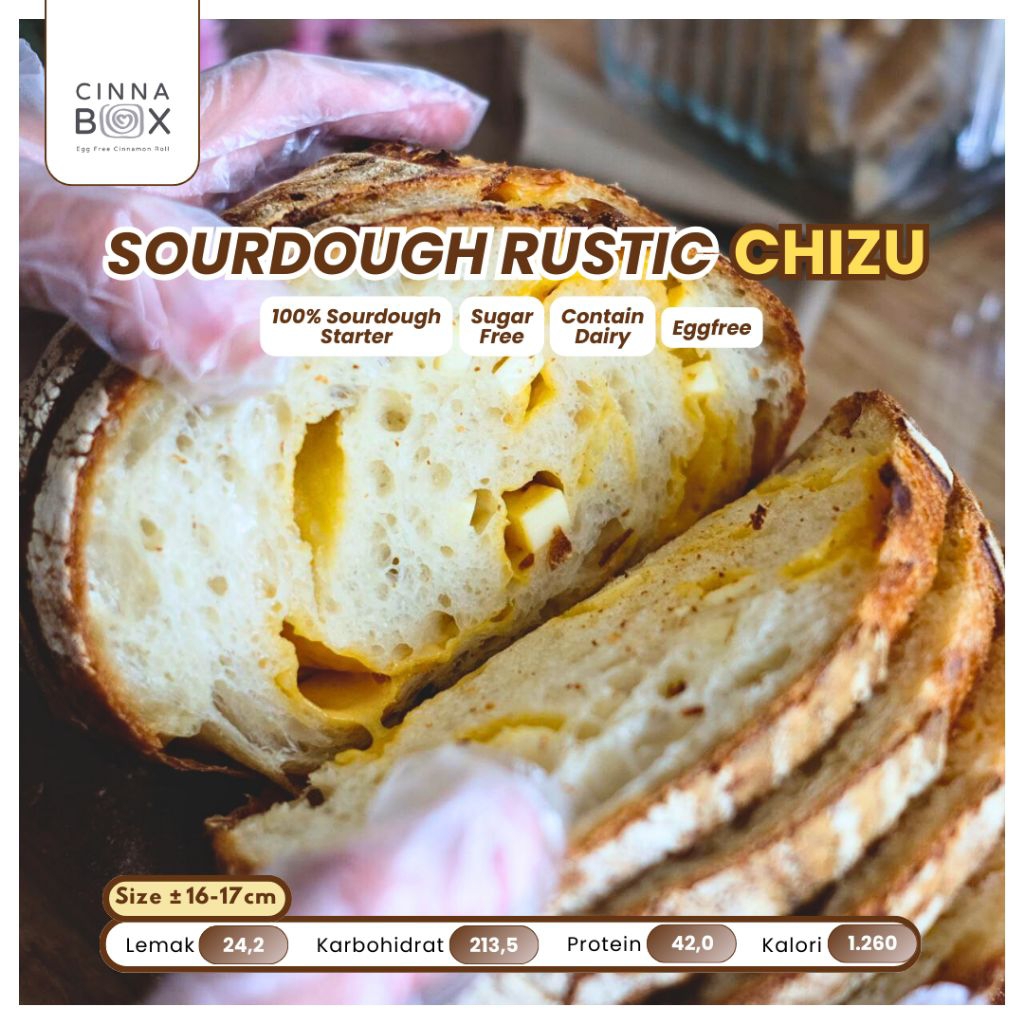 

SOURDOUGH RUSTIC CHIZU/CHEESE
