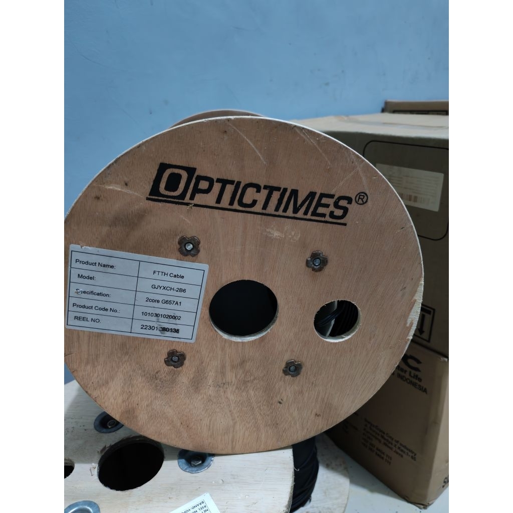 kabel fiber optic 2 core 3 seling