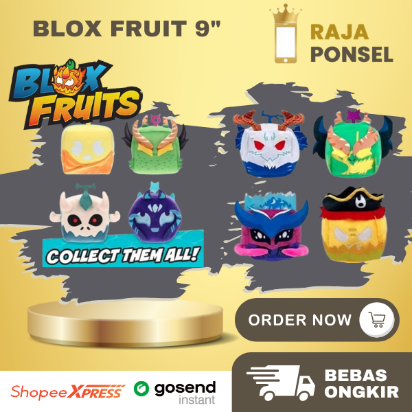 BLOX FRUIT - 9" Collectible Plush Ultimate Dragon bundle deluxe plush include DLC original - TOY