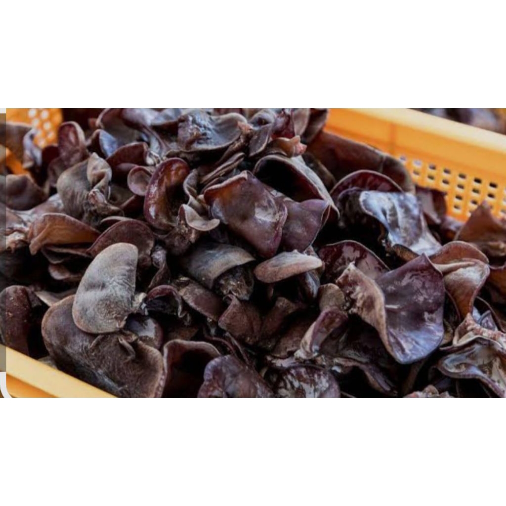 

Jamur Kuping Kering Grade A Kualitas Super 1 kg