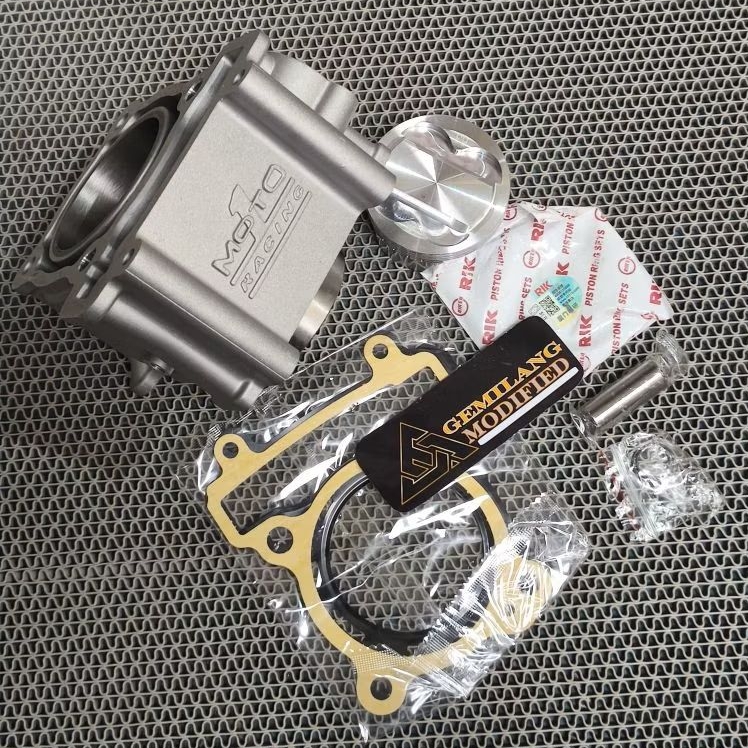 CYLINDER BLOCK MOTO 1 RACING ORIGINAL MX KING 60 62 63 65 MM PNP BLOK BORING SEHER