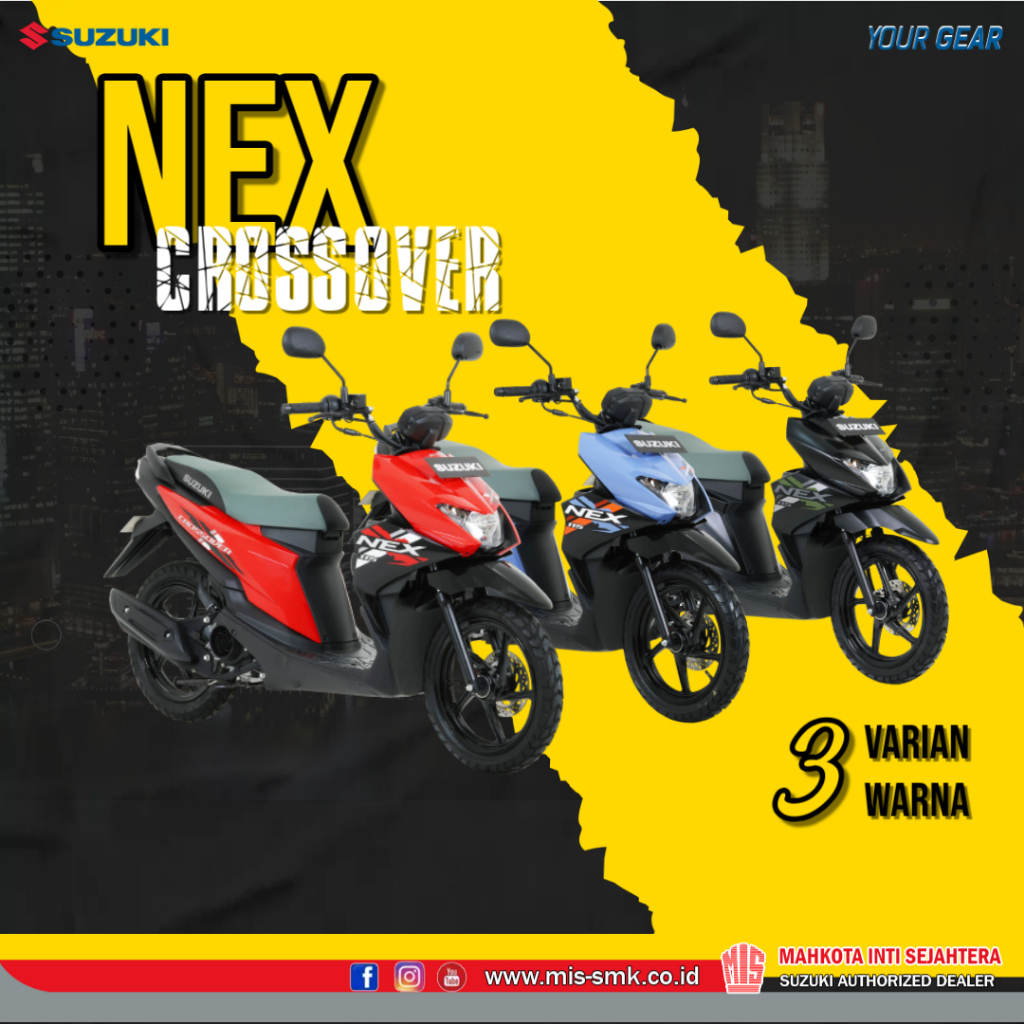 Sepeda Motor Suzuki Nex Crossover