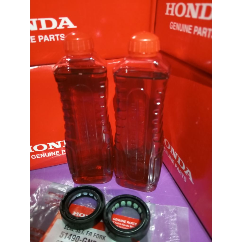 paket Oli shock sil shock depan beat Supra Vario 110 125