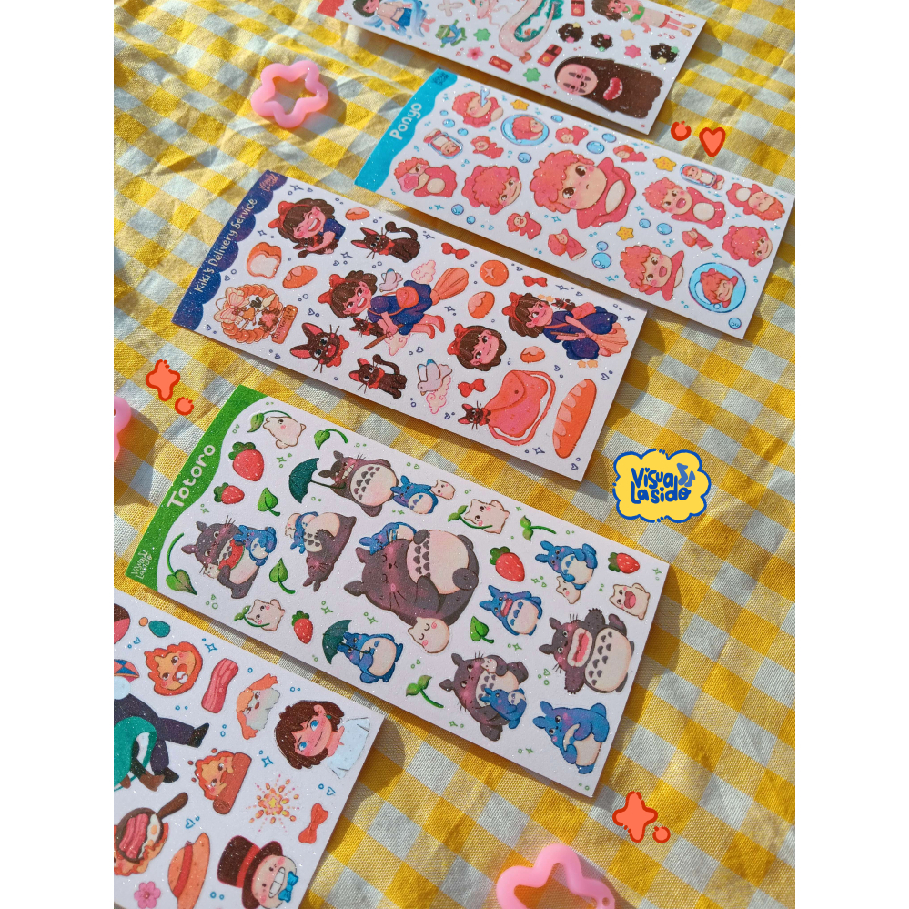 

Ghibli - Sticker Sheet